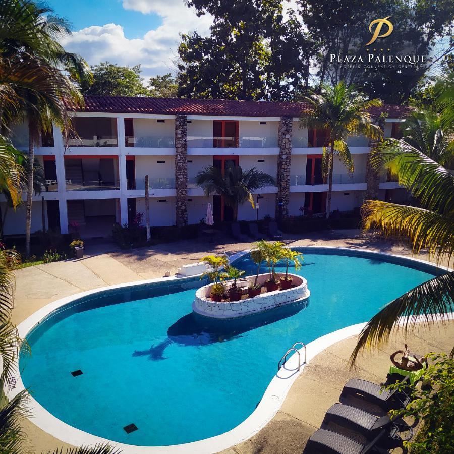 Hotel Plaza Palenque Bagian luar foto